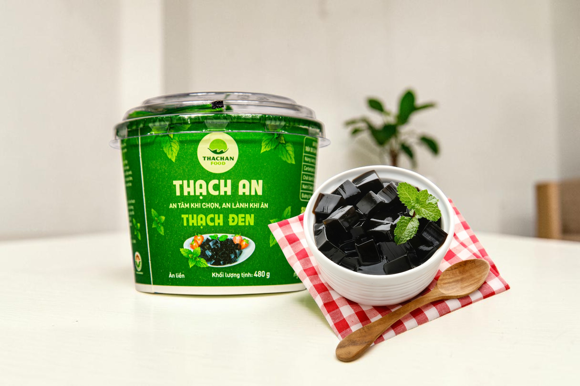 Thạch Đen Thạch An – Món ăn thực dưỡng thanh mát dành cho người ăn kiêng